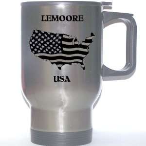  US Flag   Lemoore, California (CA) Stainless Steel Mug 