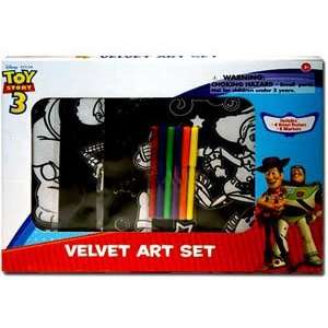  Toy Story 3 Velvet Art Set: 3PK Assortment: Toys & Games