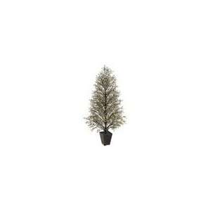   Gold & Black Glittered Berry Christmas Topiary Tree #X: Home & Kitchen