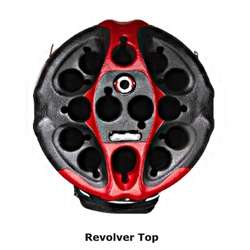 New Bag Boy 2012 Revolver LE Divider Golf Cart Bag WHITE/BLACK/SILVER 