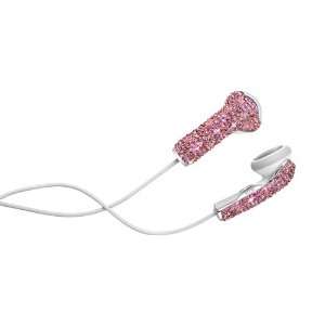  Deos Full Crystal Light Rose Earphone Covers Electronics