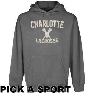  Charlotte 49ers Legacy Pullover Hoodie   Gunmetal Sports 