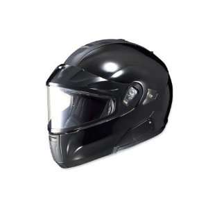  HJC IS MAX BT Snowmobile Helmet with Electric Shield. Blue 