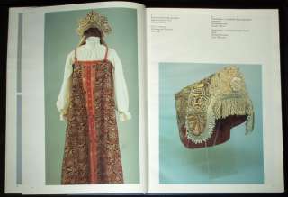 BOOK Folk Costumes Russian & Former Soviet Ukrainian Central Asia 