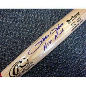  Pete Rose Autographed Rawlings Big Stick Bat Hit King PSA 
