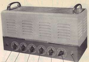 1951 WEBSTER ELECTRIC 82 25 AMPLIFIER SERVICE MANUAL  