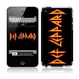   iPod Touch  4th Gen  Def Leppard  Logo Skin  Players & Accessories