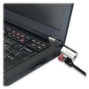   64637, ClickSafe Cable Lock Laptop Lock, Keyed, Black