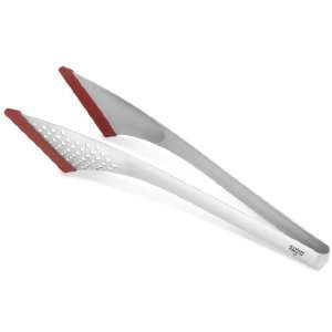  Kuhn Rikon SoftEdge Stainless Steel Tong Large Red 