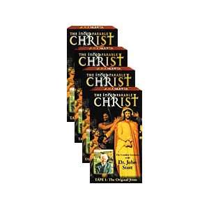 Incomparable Christ 4 VHS Set with John Stott