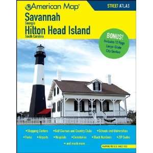   And Hilton Head Island, South Carolina Street Atlas