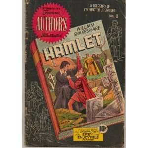   Famous Authors Illustrated, Hamlet, No. 8 William Shakespeare Books