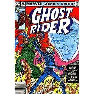  Ghost Rider (1973 series) #72 Marvel Books