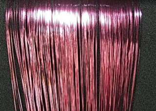 This item is for 1 pack of iridescent SHINY LIGHT PINK hair tinsel.