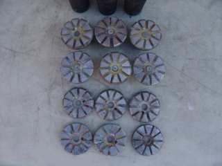 TERRCO CONCRETE GRINDER STONES AND PLUGS LARGE LOT  