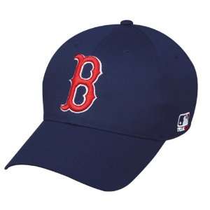 MLB Jr. Toddler Boston RED SOX Home B Navy Hat Cap Adjustable Velcro 