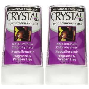  Crystal Body Deodorant Travel Stick 1.5 oz Health 