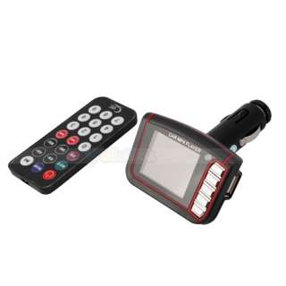 New 1.8 LCD Car MP3 MP4 Player Wireless FM Transmitter SD MMC Remote 