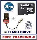 8gb micro sd memory card Class 2 USB TF Flash Drive M2 Keyhold Reader 