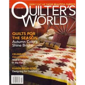 QuilterS World, October 2007 Issue  Books