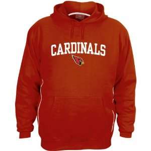  Arizona Cardinals Red Big Break Hooded Sweatshirt: Sports 