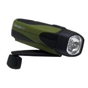   Self sufficient Rechargeable LED Flashlight (Olive): Home Improvement