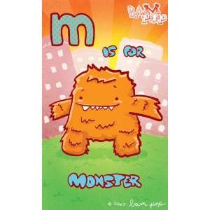  BAM POP ABCs Monster Clear Acrylic Stamp Set Arts 