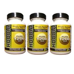 Real Pure Hoodia Diet Pills   1200 mg   Appetite Suppressant   3 