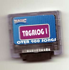 SONG CHIP FOR WOW TKR 300 MAGIC SING MICROPHONE TAGALOG 1 OVER 900 