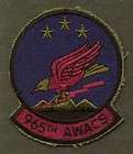 USAF PATCH ~ 965th AWACS ~ TINKER AFB, OKLAHOMA ~ RARE PATCH UNIT PART 