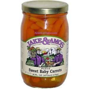 Jake & Amos Sweet Baby Carrots, 16 oz: Grocery & Gourmet Food