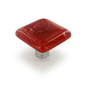 : Hot knobs   metals collection   1 1/2 knob in fractures brick red 