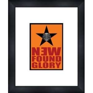  NEW FOUND GLORY Star World   Custom Framed Print   Framed 
