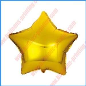   foil balloons  the golden star shape foil balloons: Toys & Games
