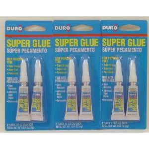  Duro Super Glue 2g Twin Tube Pack 3pk: Everything Else