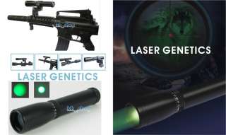 Laser Designator Long Distance Light Green Dot Sight Flashlight 