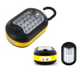 GearXS 27 LED Magnetic Work Light With Hook and Flashlight 2 Light 