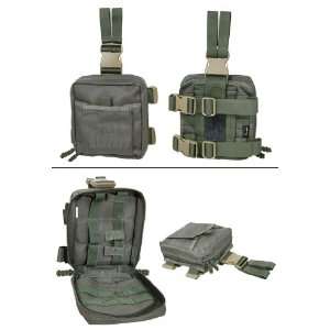 Pantac MOLLE Spec Ops Dropleg Medic Pouch (Ranger Green / Cordura 