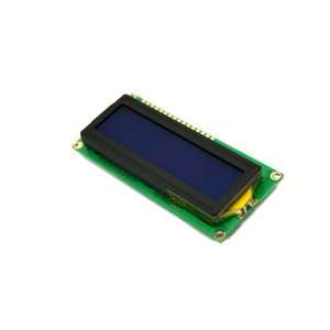   16x2 LCD Module White Characters Blue Backlight HD44780 Electronics