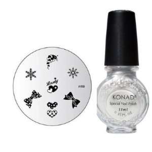  Konad Nail Art Manicure Stamping Kit Image Plate M59 