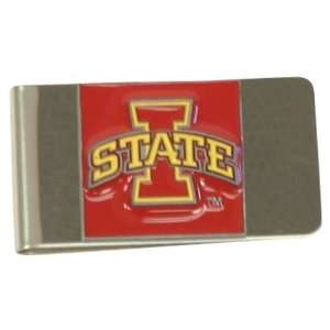    Iowa State Cyclones Rectangle Shape Money Clip: Sports & Outdoors