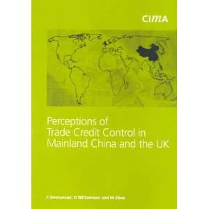  Perceptions of Trade Credit Control in Mainland China and 