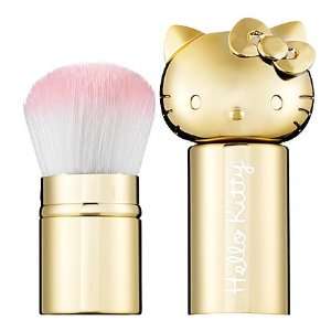 Hello Kitty Retractable Kabuki Brush   Gold Beauty