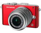 Olympus PEN E PL3 12.3 MP Digital Camera   Red (Kit w/ 14 42mm Lens 