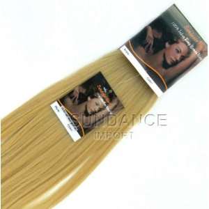 CLIP ON INDIAN REMY HUMAN HAIR EXTENSION SET 20 COLOR 613   100 GRAMS 