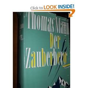  Der Zauberberg: Thomas Mann: Books