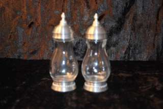 Southern Living at Home Astoria Salt Pepper Shakers Retired New 