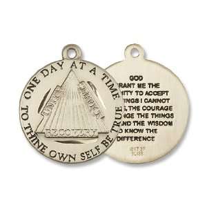  14kt Gold Recovery Medal Jewelry