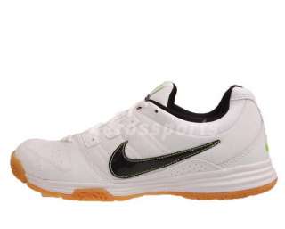 Nike Court Shuttle IV White Black Gum 2012 New Mens Badminton Shoes 