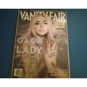   Fair Magazine Mag 2010 Hand Signed By Lady Gaga 